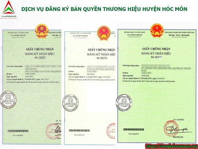 Dịch vụ đăng ký bản quyền thương hiệu huyện Hóc Môn