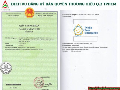 Dịch vụ đăng ký bản quyền thương hiệu Quận 2